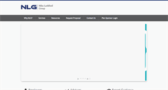 Desktop Screenshot of nlgpension.com